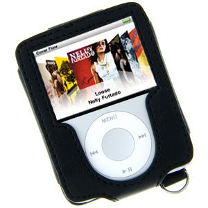 Form Fit Executive Case Black For Ipod Nano 3rd Gen Smart Sleek Leatherette Convenient by AMZER