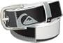 Quiksilver Men's "Mid Evil" Belt,Black/White,X-Large