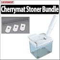 Leifheit 37200 Cherrymat Cherry Stoner Bundle With Leifheit Replacement Parts for Cherry Stoner