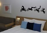 Motocross Trick - Vinyl Wall Art Decal Stickers Decor Graphics
