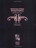 Effectiveness of Music Therapy Procedures: Documentation of Research and Clinical Practice