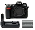 Nikon D200 10.2MP Digital SLR Camera + Nikon MB-D200 Battery Grip + Extra Nikon EN-EL3e Battery