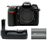 Product details for Nikon D200 10.2MP Digital SLR Camera + Nikon MB-D200 Battery Grip + Extra Nikon EN-EL3e Battery