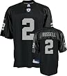 Men`s Reebok Oakland Raiders #2 JaMarcus Russell Team Replica Jersey