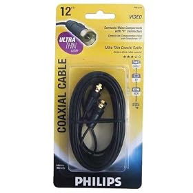Philips Ultra Thin 12-ft Coaxial Cable by Philips