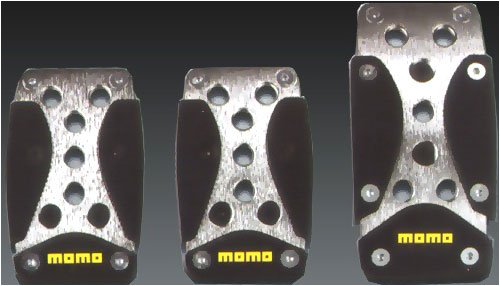 MOMO Manual Grand Prix Pedals - Red
