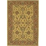 2'6 x 7'6 Hand-knotted Traditional Rug New Zealand Wool by Chandra Rugs