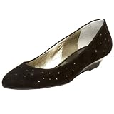 Delman Womens Leigh Suede Flat