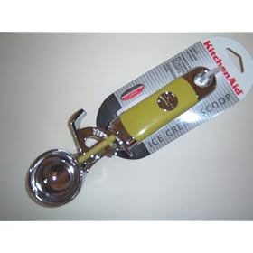 KitchenAid Professional Series Green Pear Lever Ice Cream Scoop