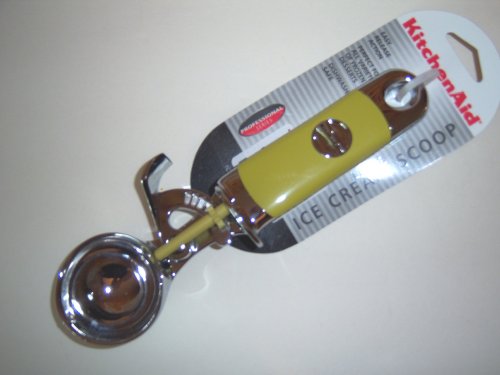KitchenAid Professional Series Green Pear Lever Ice Cream Scoop