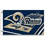Saint Louis Rams NFL Field Design 3x5 Banner Flag by Fremont Die