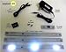 9 LED Deluxe 3 Panel Kit, Install in Minutes, COOL White!