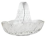 Godinger Coquille Crystal Handled Basket