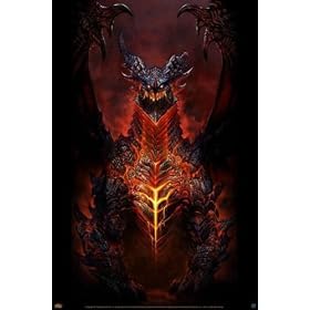 1art1 - 54580 - Poster - World Of Warcraft - Deathwing - 91 x 61 cm