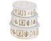 Pfaltzgraff Naturewood 6-Piece Enamel on Steel Bowl Set, Small