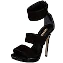 Buffalo London Kid Suede 16607-663, Damen Sandalen/Fashion-Sandalen