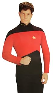 Star Trek The Next Generation Uniform Shirt Costume (Red) - Adult XL