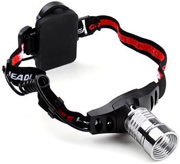 Mingming 3-Mode Zoom XR-E Q5 LED Headlamp (Silver, 280LM)