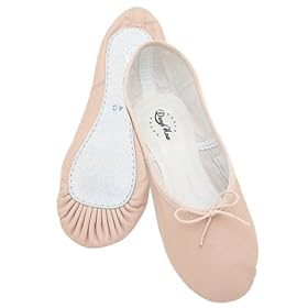 Child's Leather Ballet Slipper - DN960G