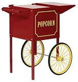 Contempo Theater 4-oz. Popcorn Cart- Red/Yellow