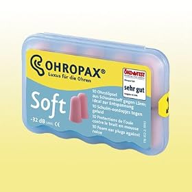 Ohropax Soft Earplugs - 10 Earplugs