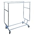 Double Rail Collapsible Garment Rack