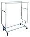Double Rail Collapsible Garment Rack