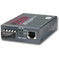 PCT 1310 nm Singlemode GigE TX to GigE FX Media Converter, 10 Kilometer