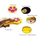 SOOKOO Pack of 2 Paw Style Cat Catch the Interactive LED Light Pointer Exercise Chaser Toy Pet Scratching Training Tool