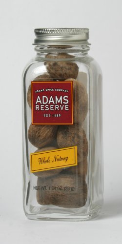 Adams Extracts Whole Nutmeg, 1.34-Ounce Jars (Pack of 4)