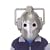 Doctor Who - Cyberman Voice Changer Helmet