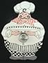 Fat French Italian Chef Kitchen Decor Towel Hook Rack