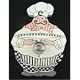 Fat French Italian Chef Kitchen Decor Towel Hook Rack