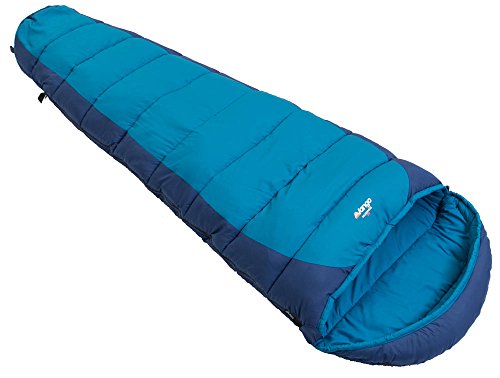 Vango Wilderness Adult Sleeping Bag blue River Blue Size:215 x 80 x 10 cm Vango Wilderness Adult Sleeping Bag blue River Blue Size:215 x 80 x 10 cm