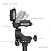 Grifiti Nootle Video Pan Head with Dual Level and Quick Release Plate Works with Nootle Ipad Tripod Mounts, Cameras, iPhone Mounts, Brackets, Music Stands, and Photography Light Stands