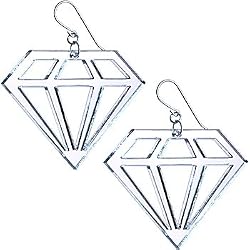 Handcrafted Austrian Jet Influential Drop Clip Earrings