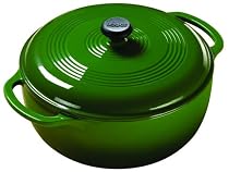 Lodge Color Enamel 6-Quart Dutch Oven, Emerald