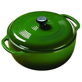 Lodge Color Enamel 6-Quart Dutch Oven, Emerald by Lodge