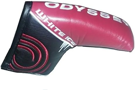 Odyssey WHITE ICE Blade Putter Headcover - Dark Red Color - NEW