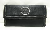 Michael By Kors Hudson Black Leather Wallet Purse