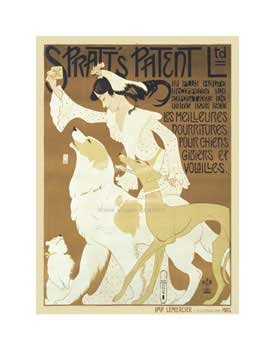(11x14) Auguste Roubille Spratt's Patent Ltd 1909 Art Print Poster