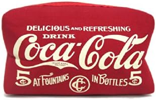 Coca -Cola Pre -1910 Canvas Cosmetic Bag