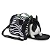 Biddie Buddies Small Animal Carrier Zebra