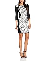 Palmetto Vestido (Negro / Blanco)