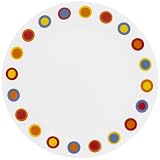 CorelleLivingware10-1/4-InchDinnerPlate,HotDots