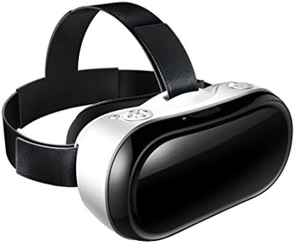 HONOT VR all in One Virtual Reality Headset 3D VR Glasses Android 5.1 2G/16G HDMI 19201080 HD 360 Viewing Immersive support Wifi 2.4G Bluetooth TF Card PC with Remote Control (No Need phone)-White