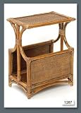 Scheibe 1287 Natural Rattan Magazine Holder - 18 x 12 x 23 Inch