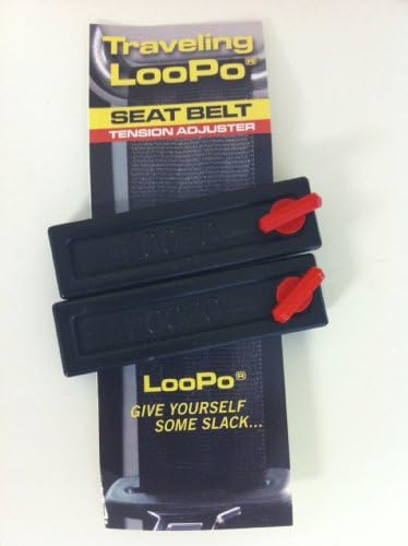 Traveling LooPo (2-Pack) Seat Belt Adjuster