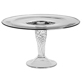 Miller Rogaska by Reed & Barton Crystal 13-Inch Pedestal Cake Stand