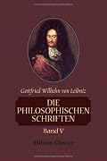 Die philosophischen Schriften: Band V